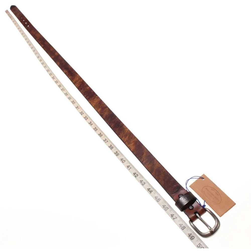 Phantasmagoria NWT Classic Belt Size 42 US in Brown Leather